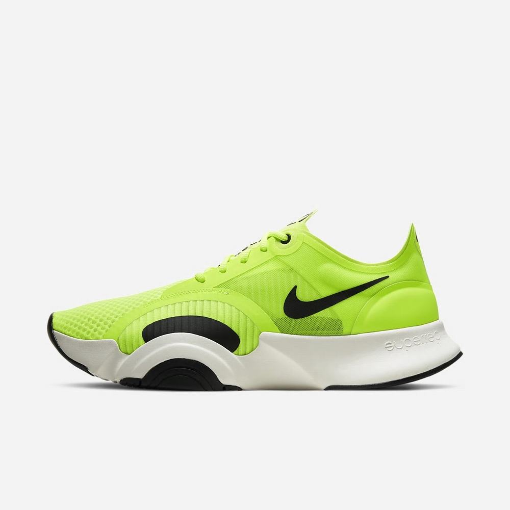 Chaussure De Fitness Nike SuperRep Go Fluo 1275-640 Volt/Summit White/Black Homme | DPN-02677288